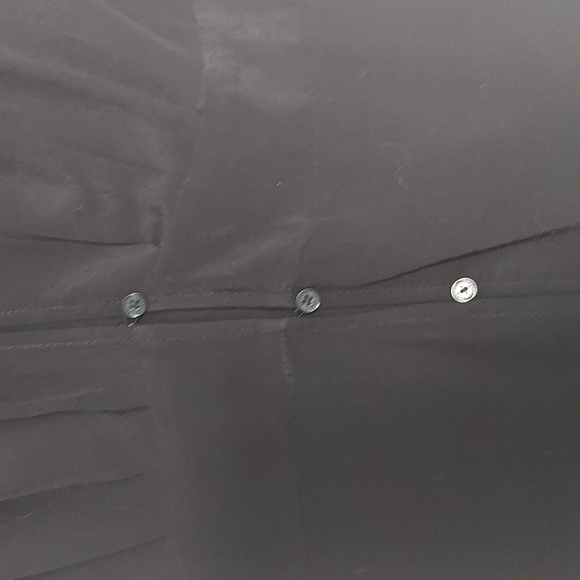 NWOT Express Small black button up dress - Picture 5 of 8